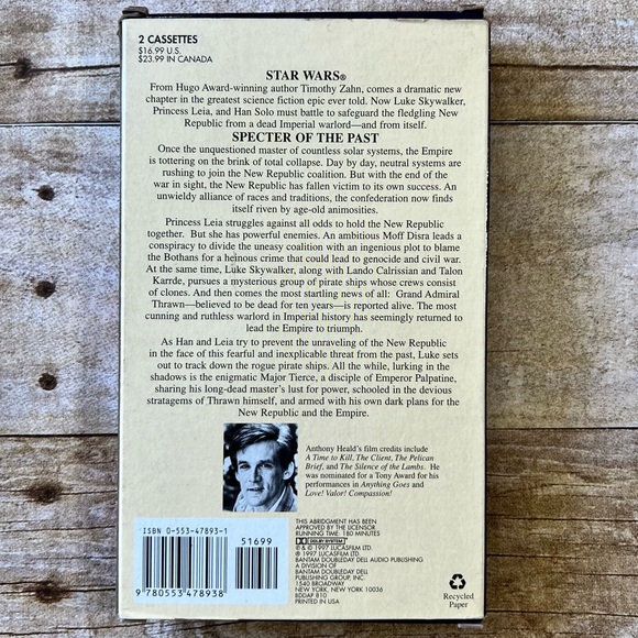 Star Wars: Specter of the Past Audio Cassette - Picture 3 of 5